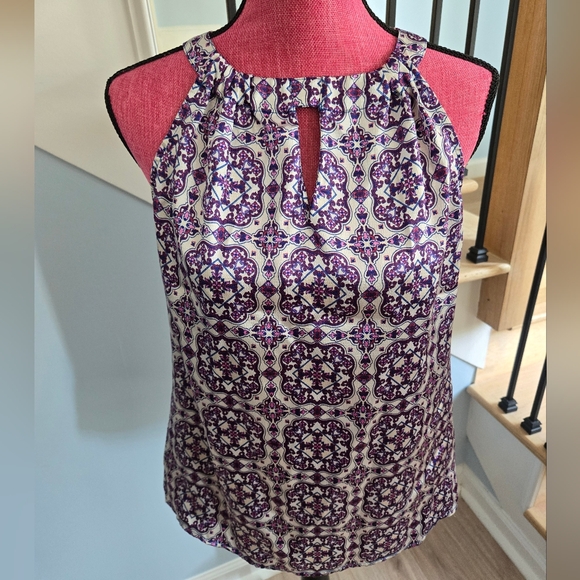 THE LIMITED Key Hole, Back Tie, Top - Size‎ Medium - Picture 2 of 9